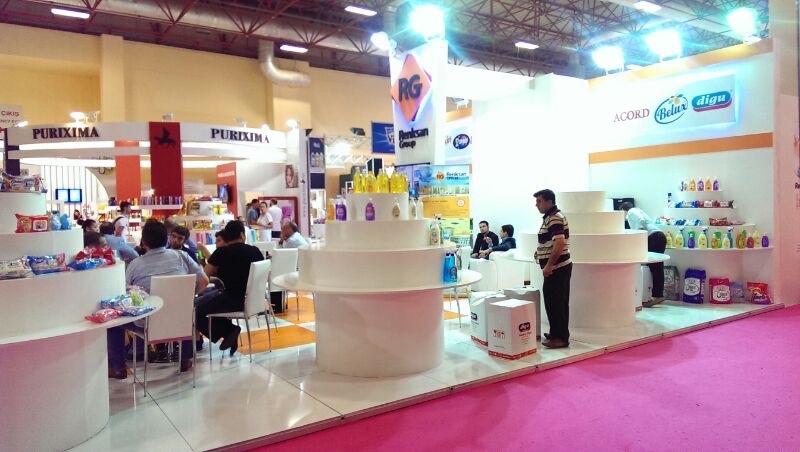 Ahşap Stand Üç Tarafı Açık Stand