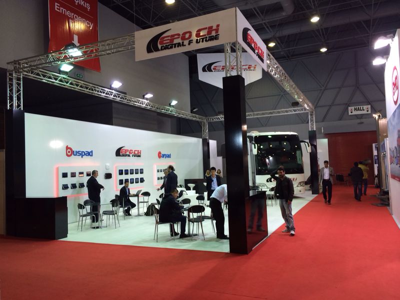 Ahşap Stand Üç Tarafı Açık Stand