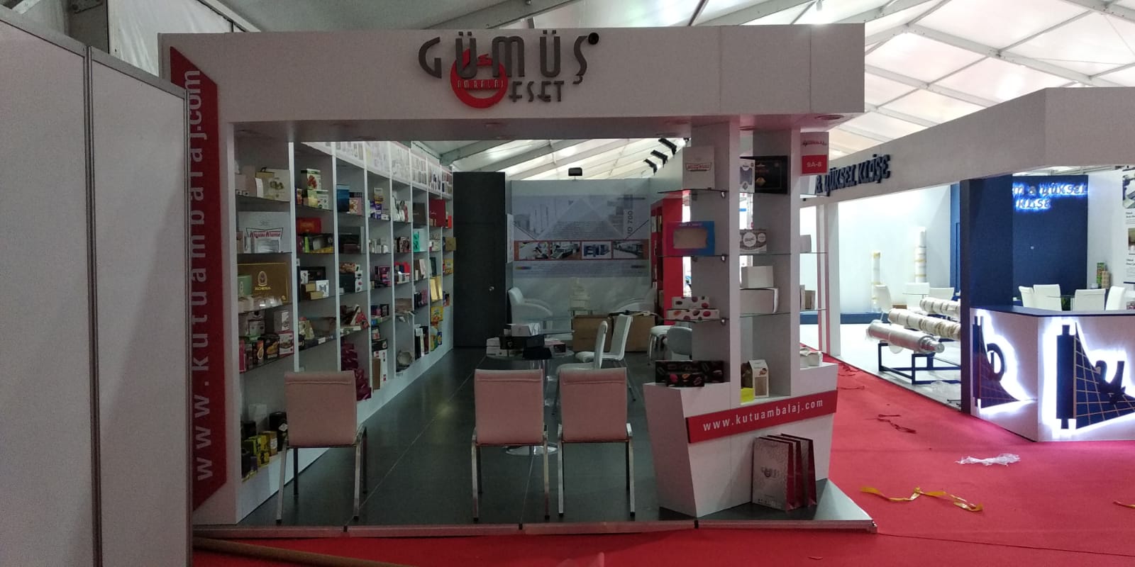 Ahşap Stand Köşe Stand