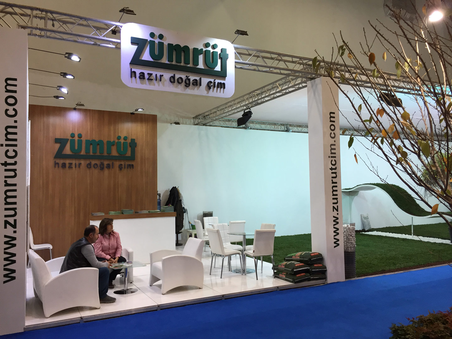 Ahşap Stand Köşe Stand