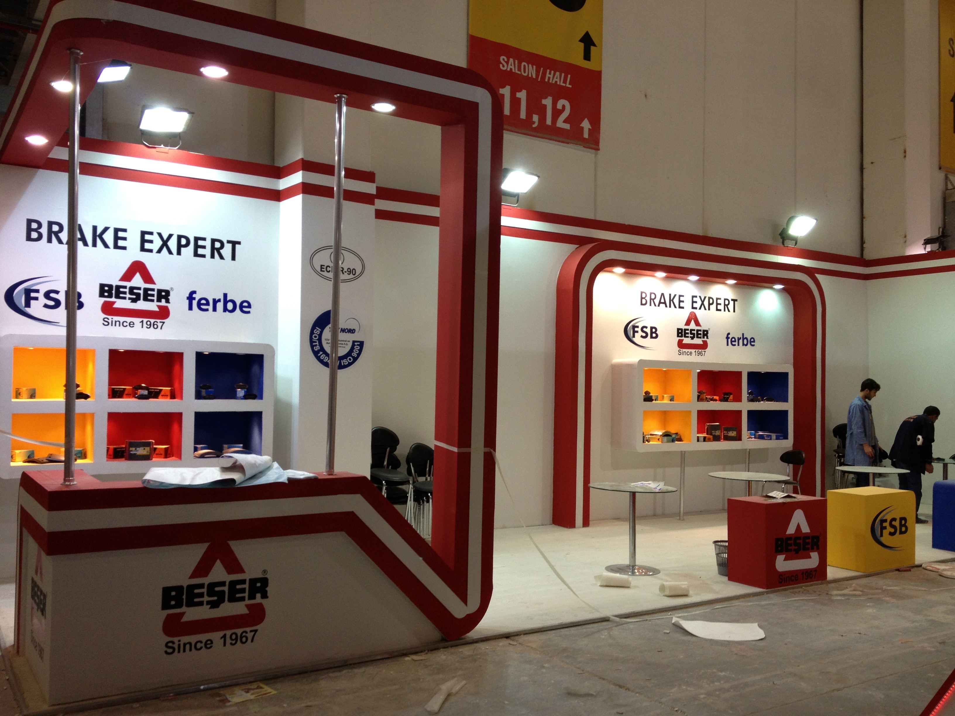 Ahşap Stand Köşe Stand