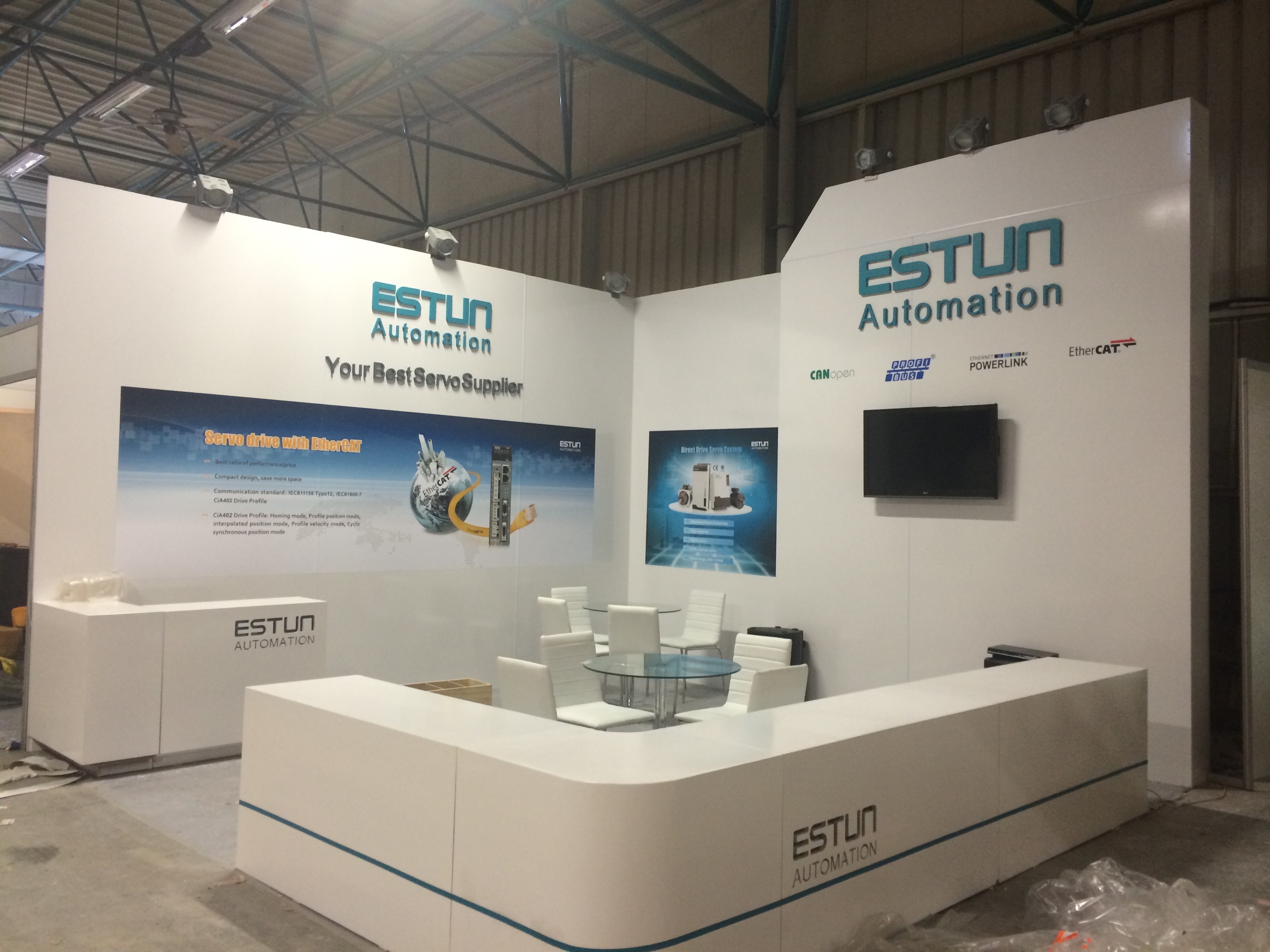 Ahşap Stand Köşe Stand