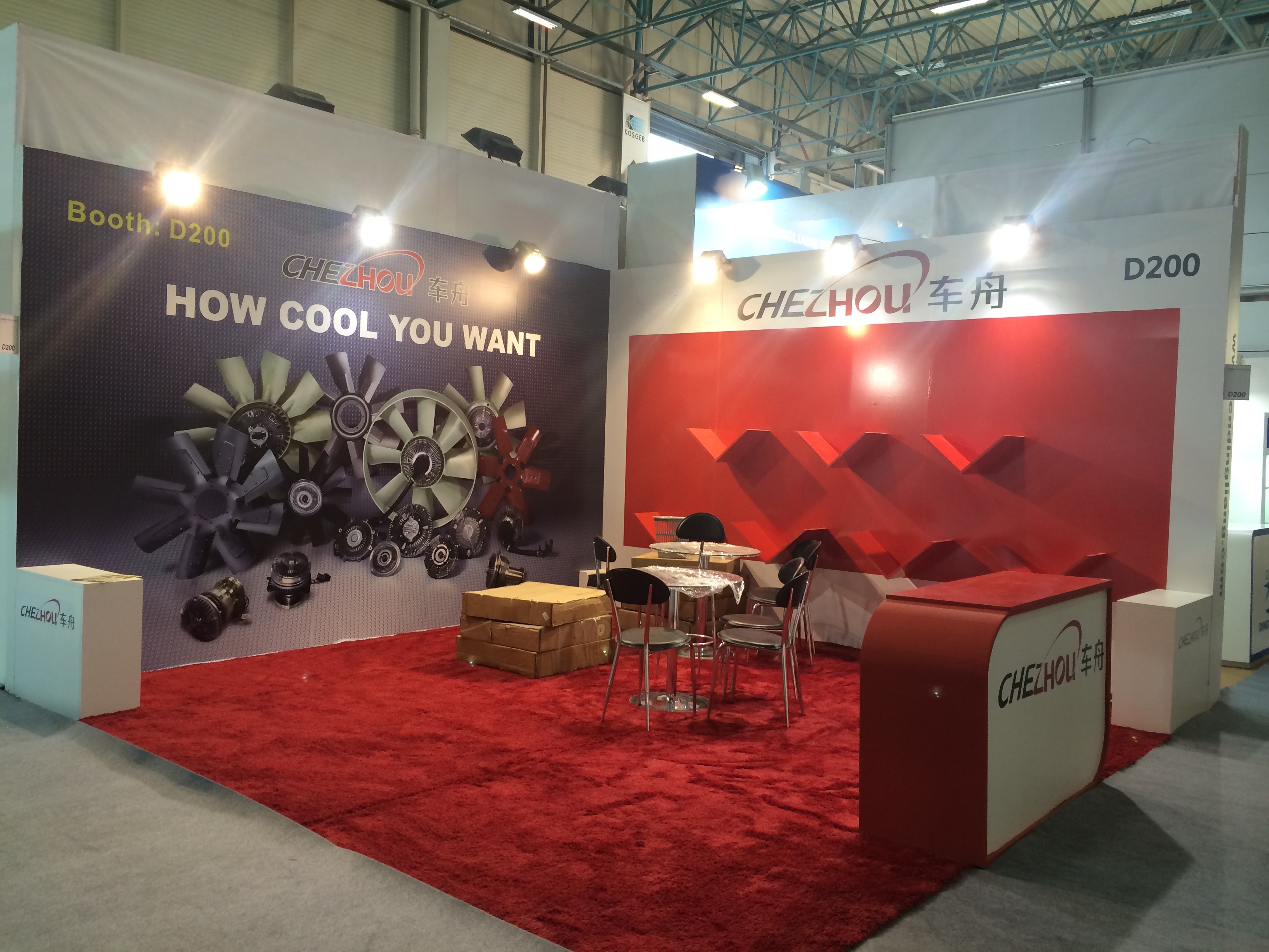 Ahşap Stand Köşe Stand