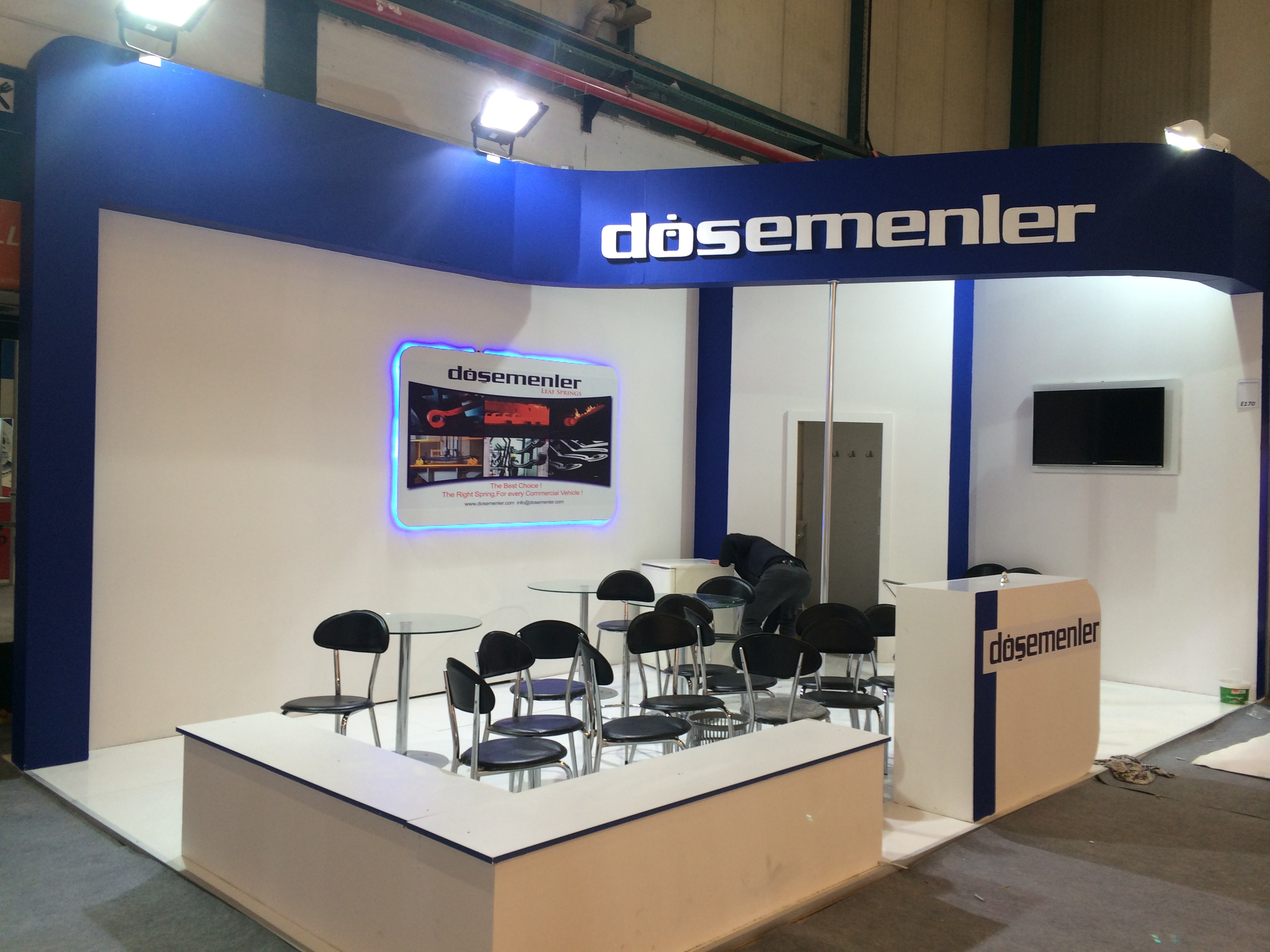 Ahşap Stand Köşe Stand