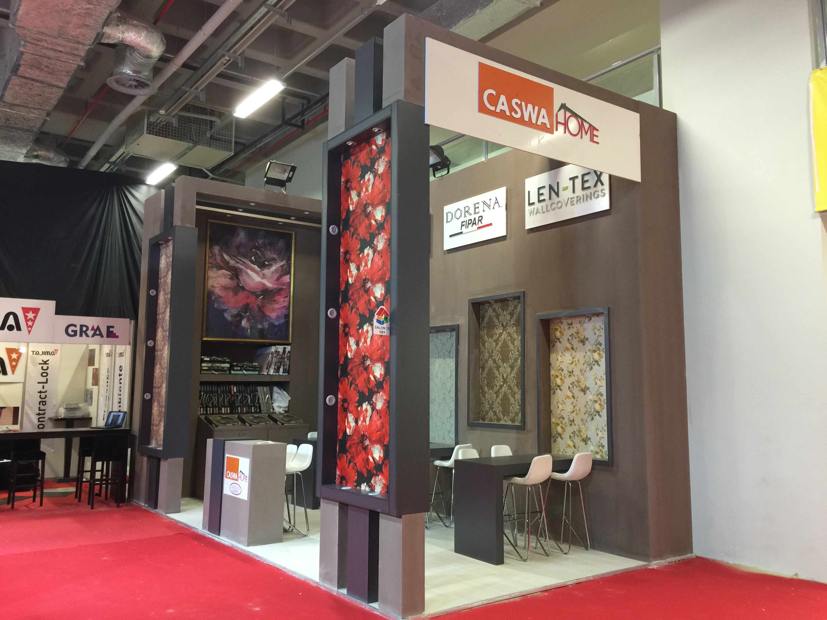 Ahşap Stand Köşe Stand