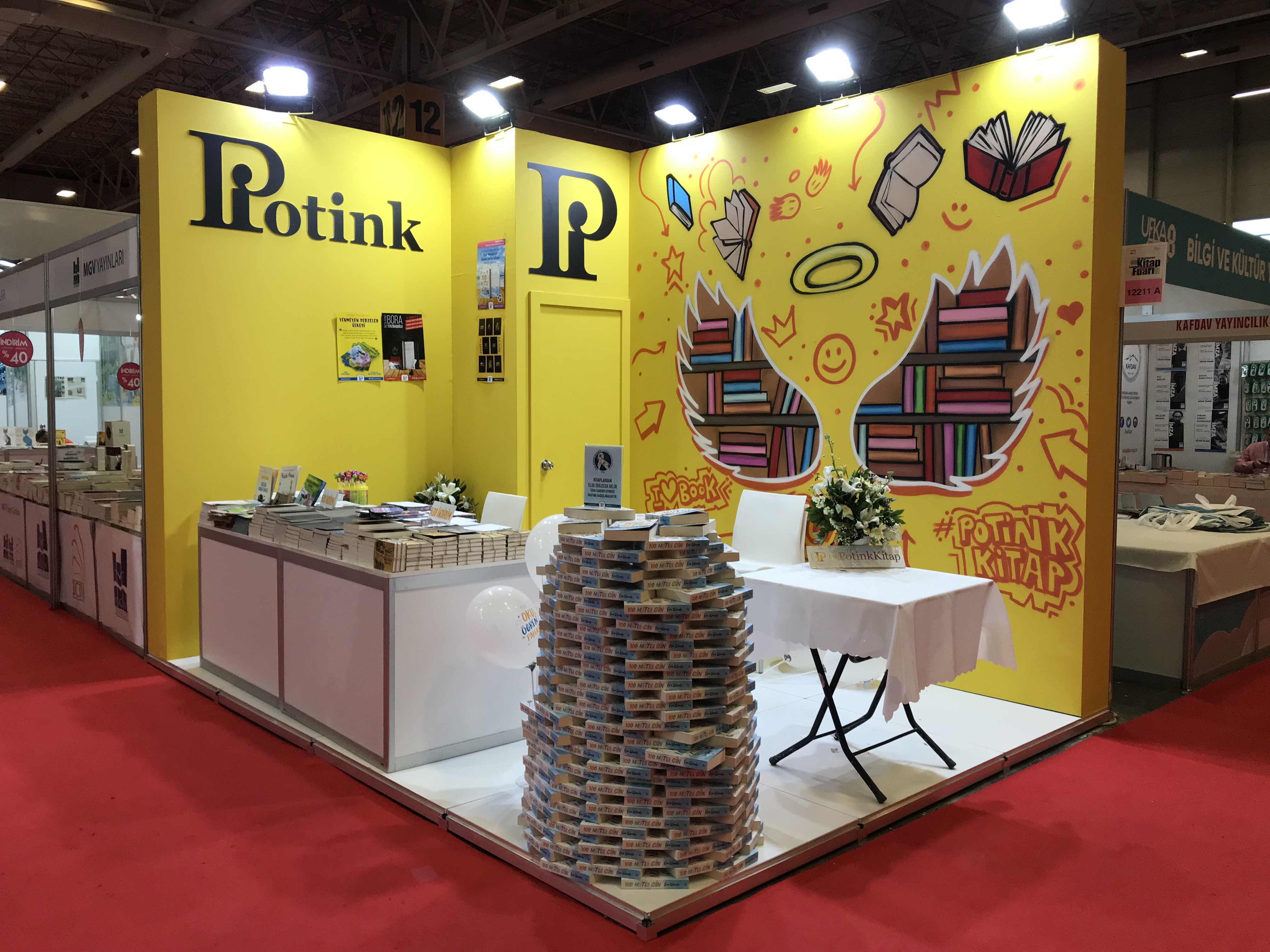 Ahşap Stand Köşe Stand