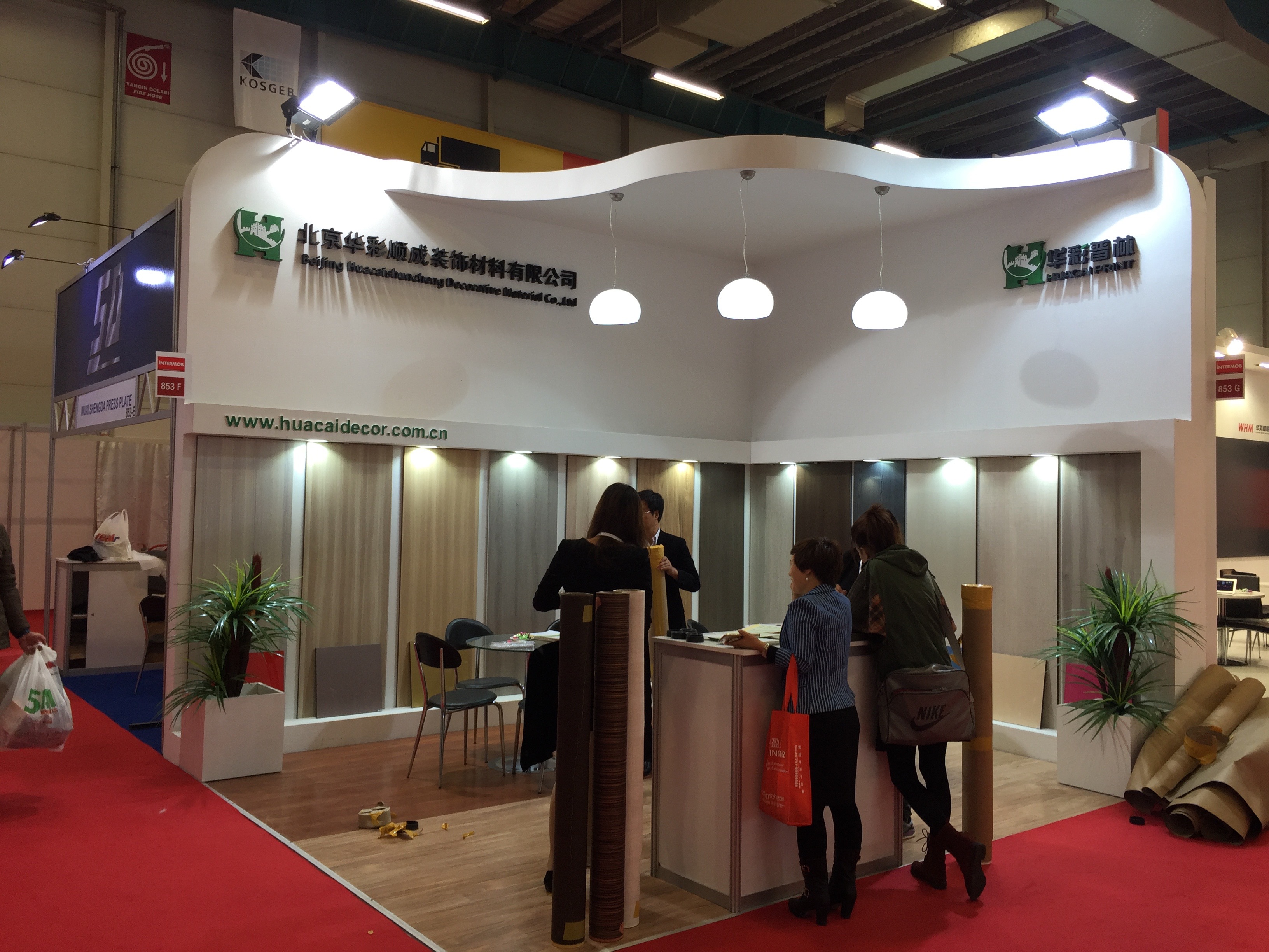 Ahşap Stand Köşe Stand