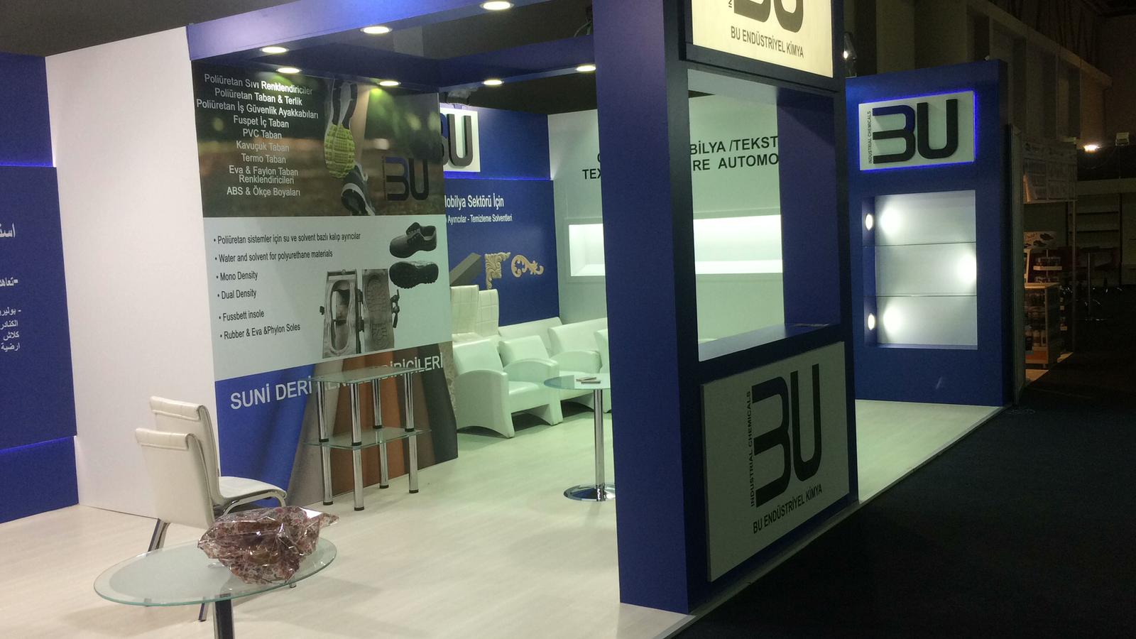 Ahşap Stand Tek Cephe Açık Stand