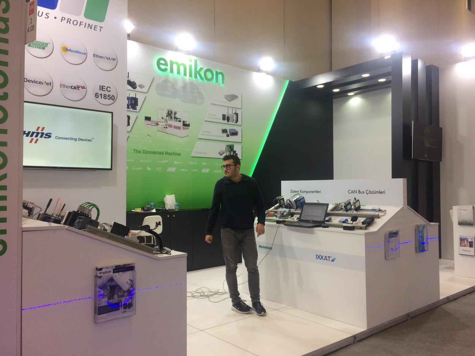 Ahşap Stand Tek Cephe Açık Stand