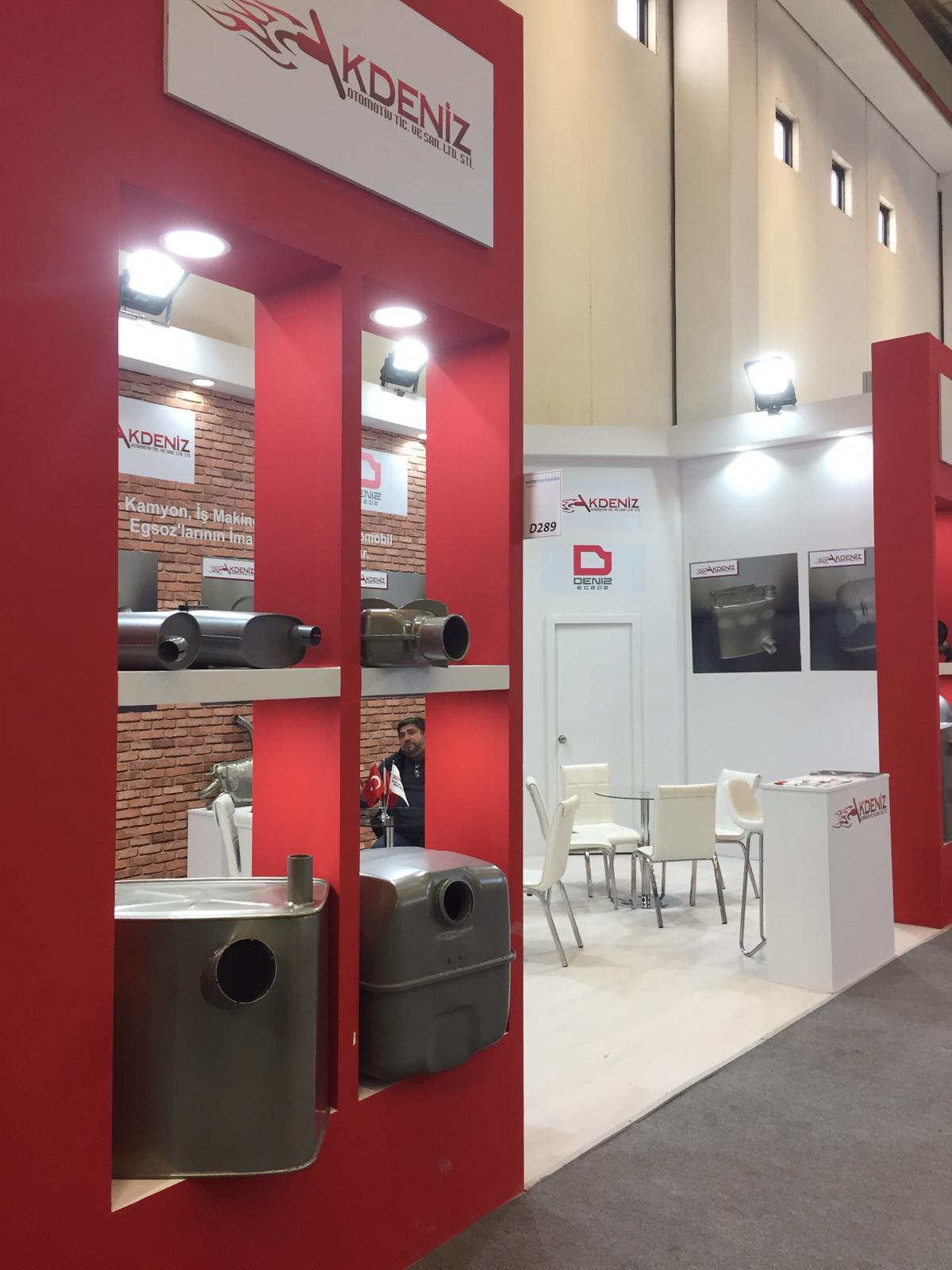 Ahşap Stand Tek Cephe Açık Stand