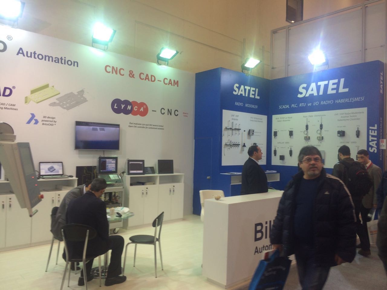 Ahşap Stand Tek Cephe Açık Stand