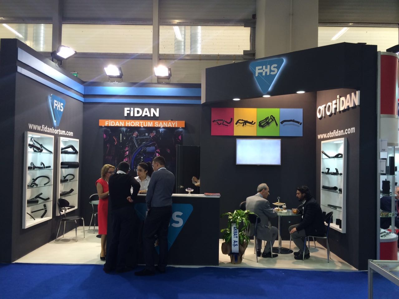 Ahşap Stand Tek Cephe Açık Stand