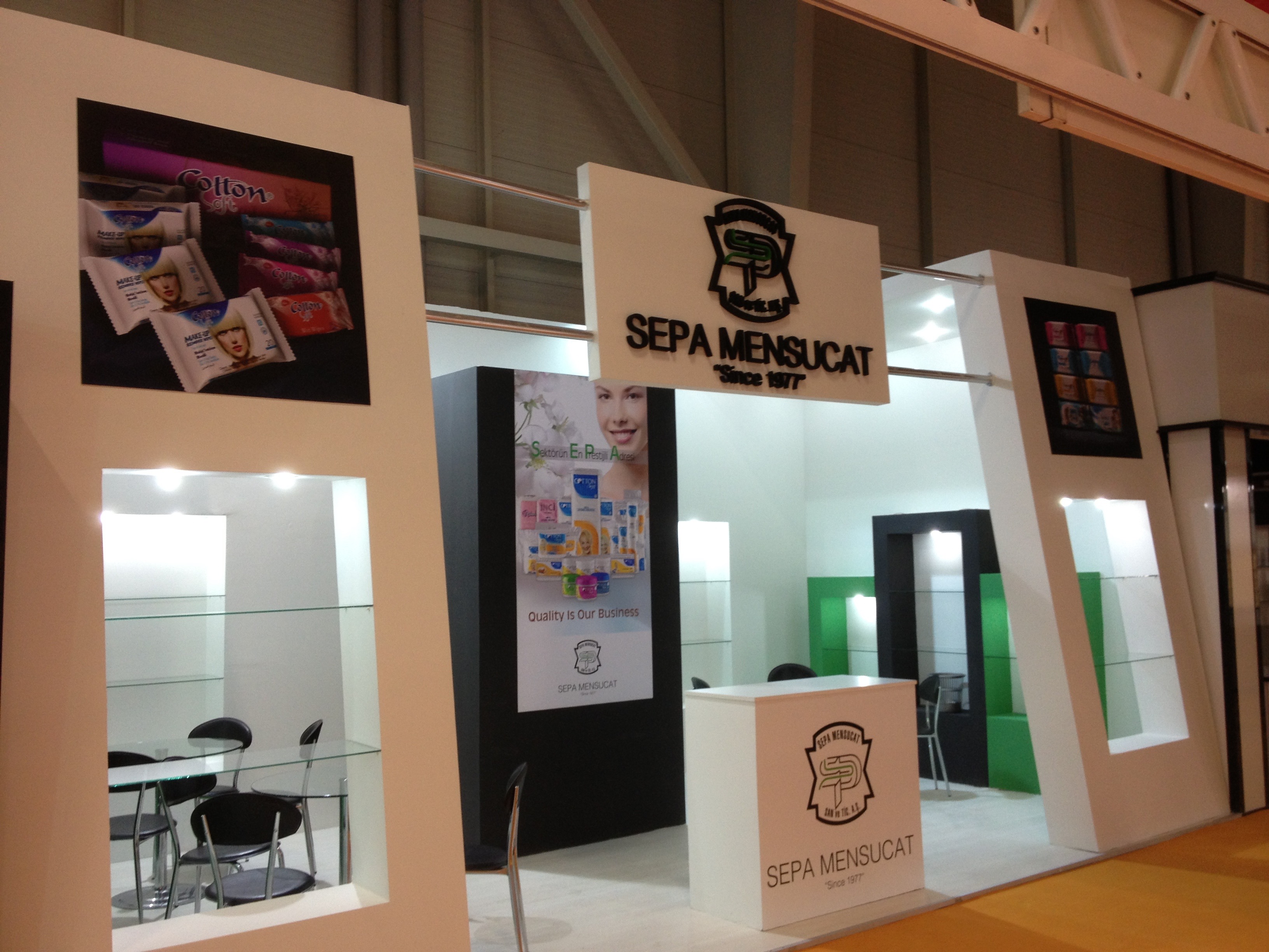 Ahşap Stand Tek Cephe Açık Stand