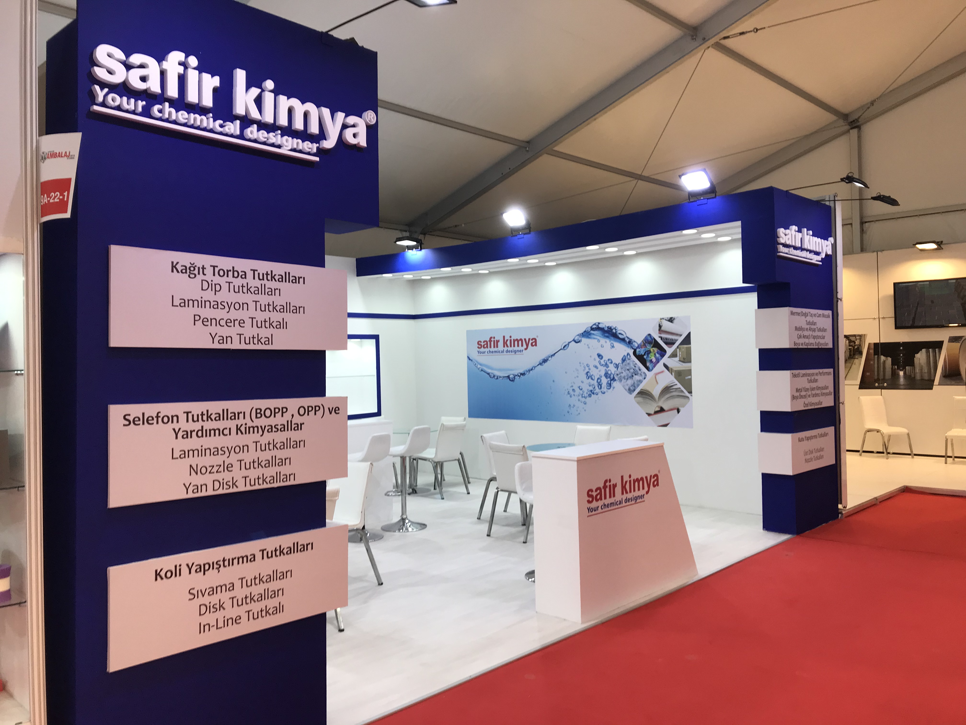 Ahşap Stand Tek Cephe Açık Stand