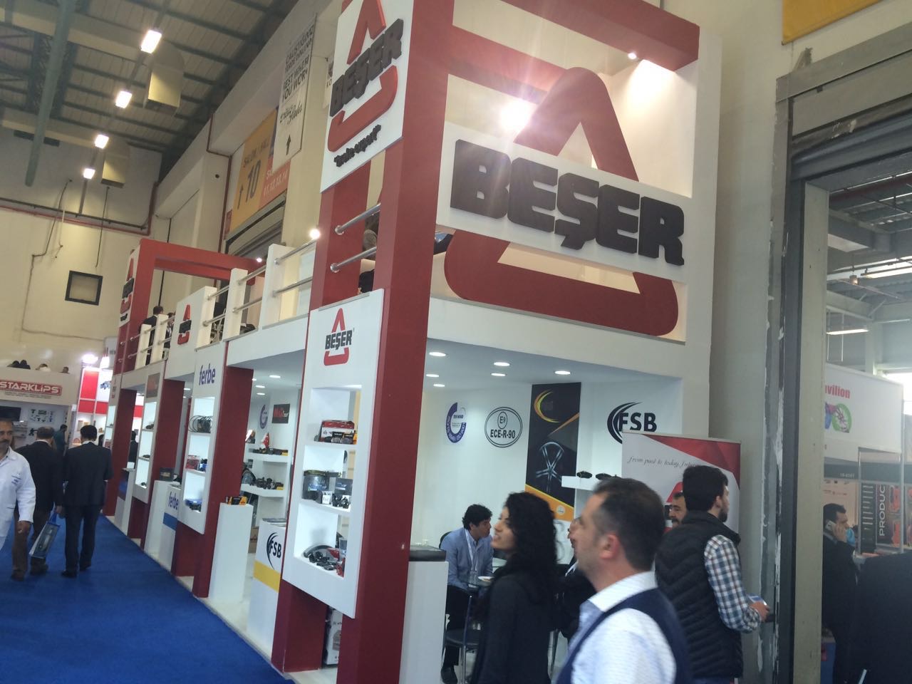 Ahşap Stand Çift Kat Stand 