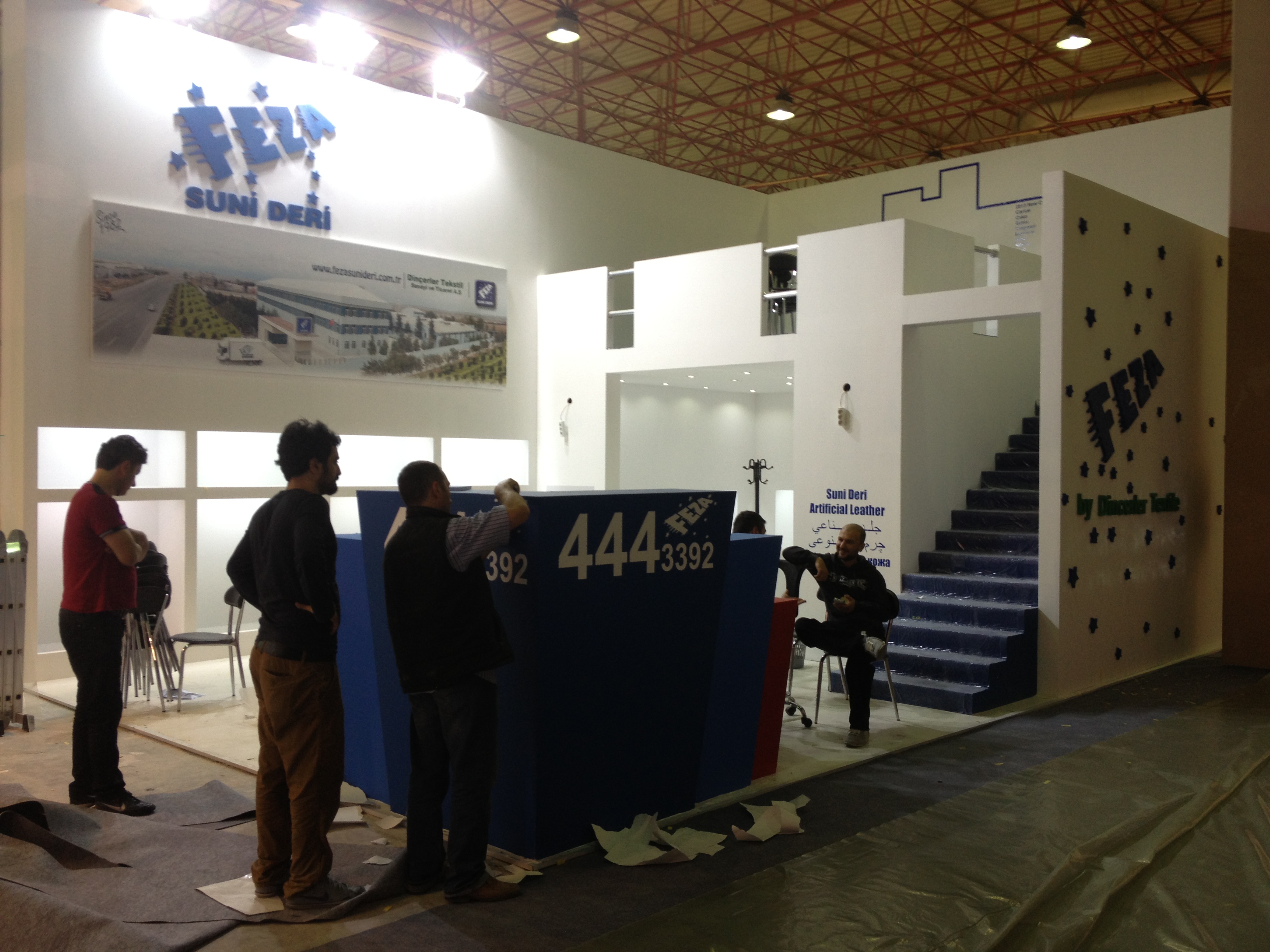 Ahşap Stand Çift Kat Stand 