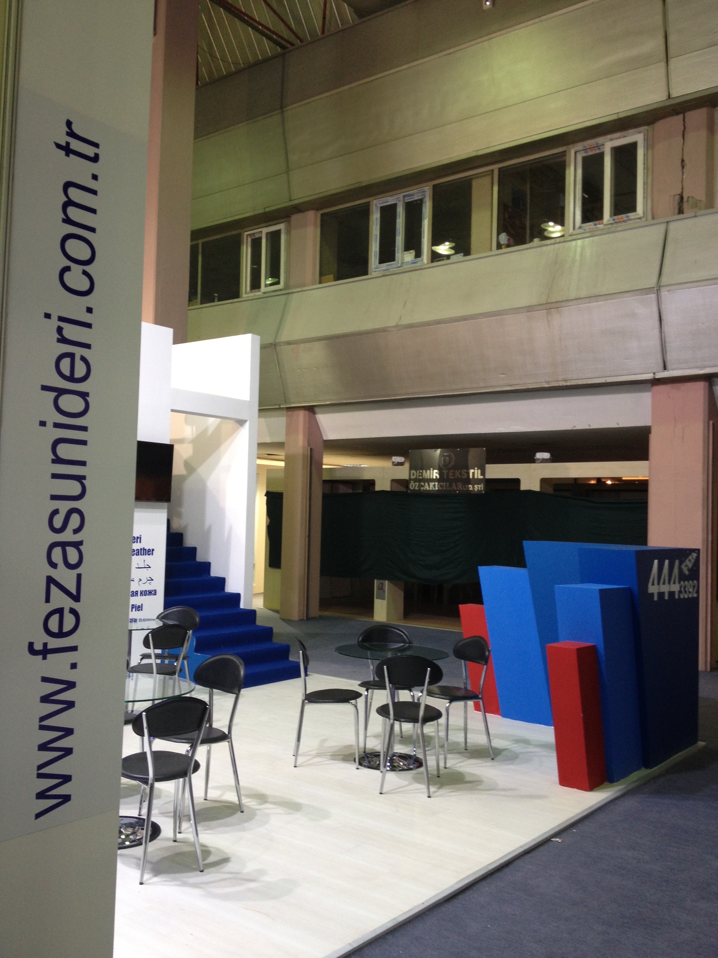 Ahşap Stand Çift Kat Stand 