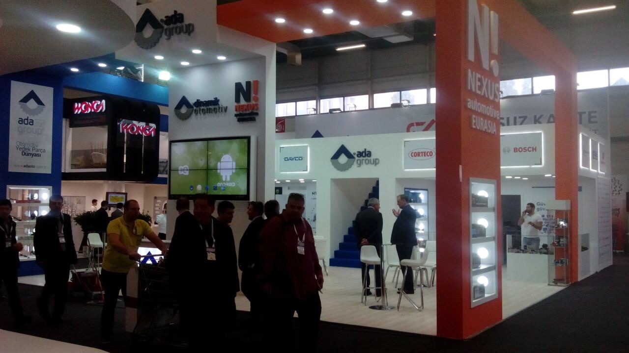 Ahşap Stand Çift Kat Stand 