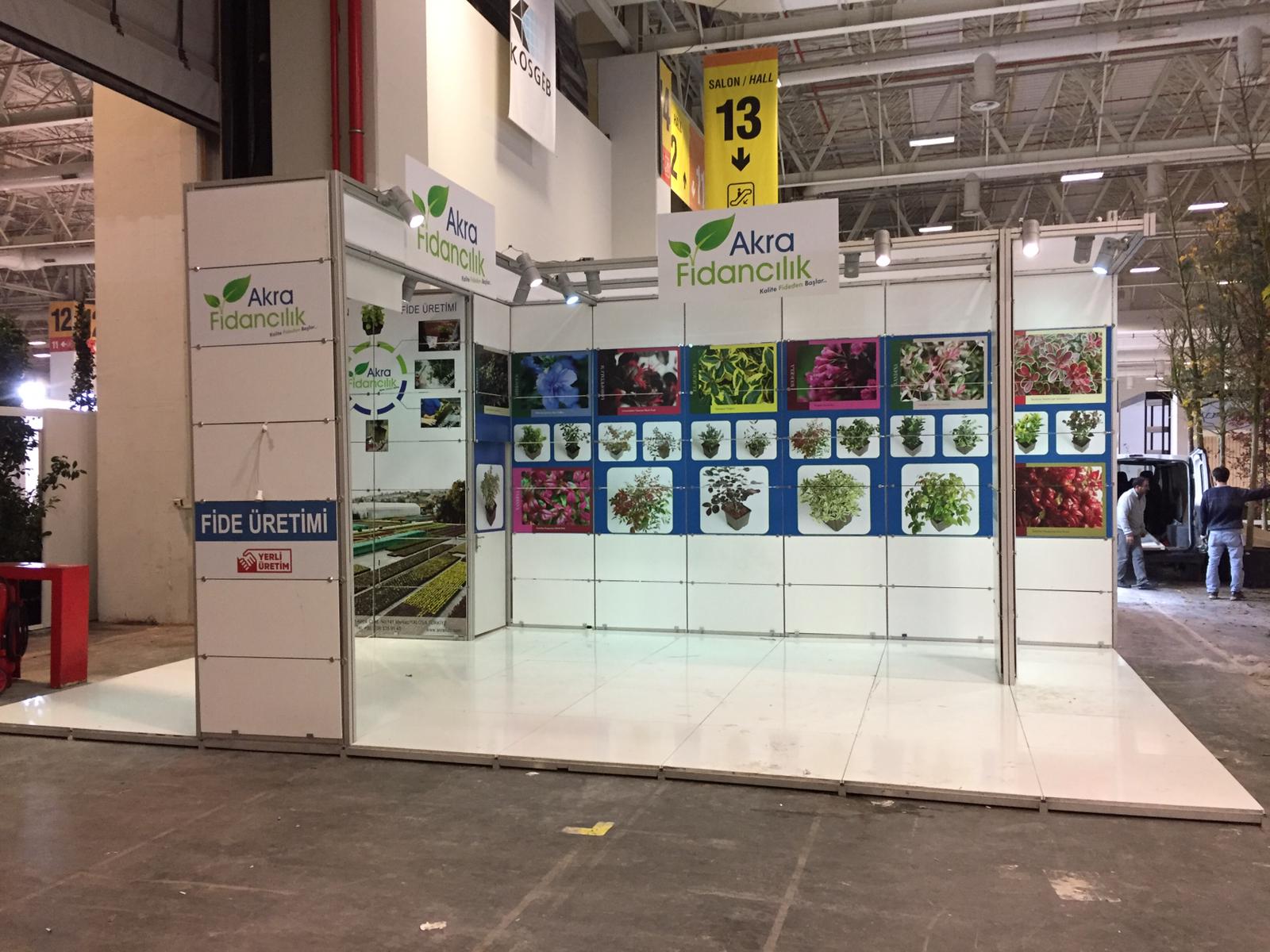 Maxima Stand Üç Tarafı Açık Stand