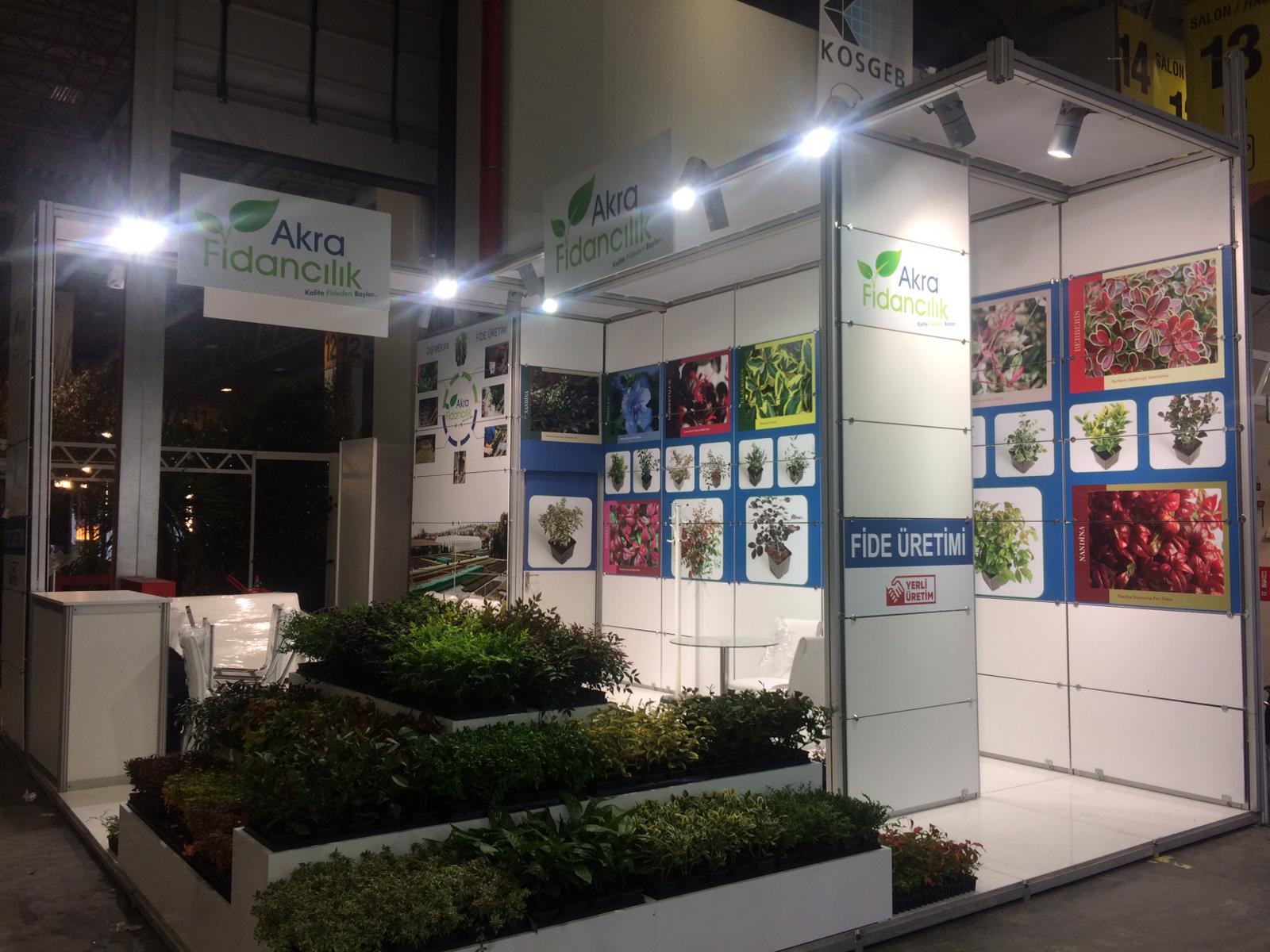 Maxima Stand Üç Tarafı Açık Stand