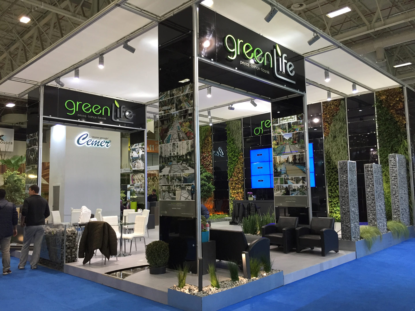 Maxima Stand Üç Tarafı Açık Stand