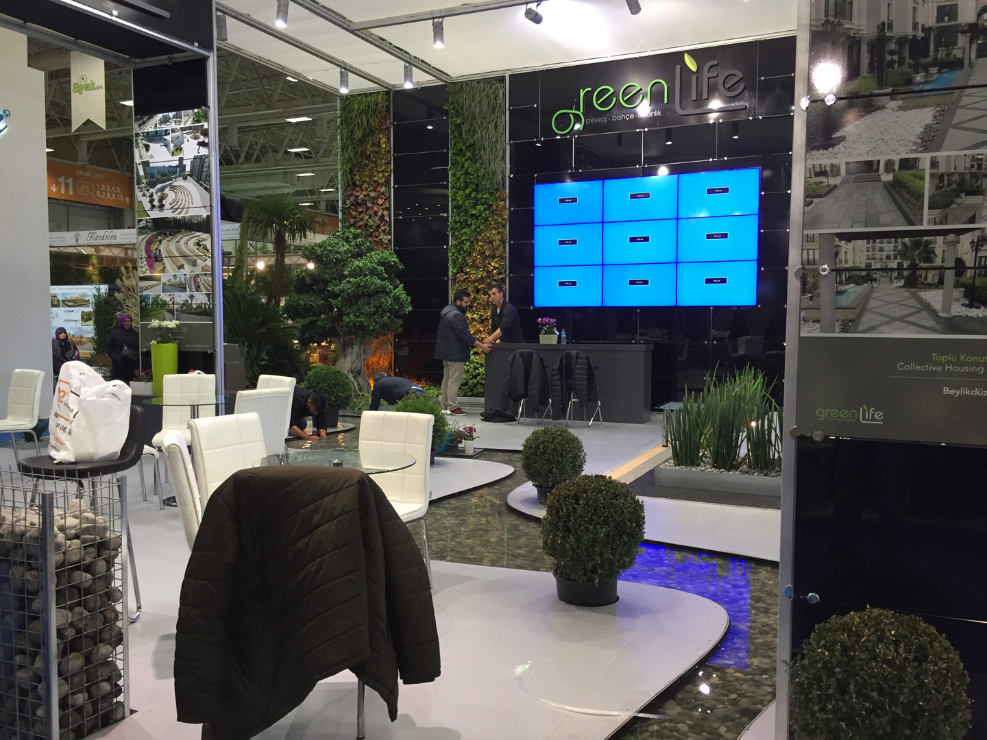 Maxima Stand Üç Tarafı Açık Stand