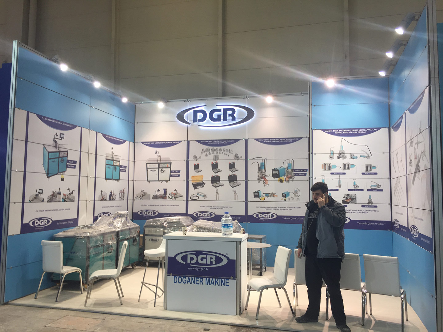 Maxima Stand Tek Cephe Açık Stand