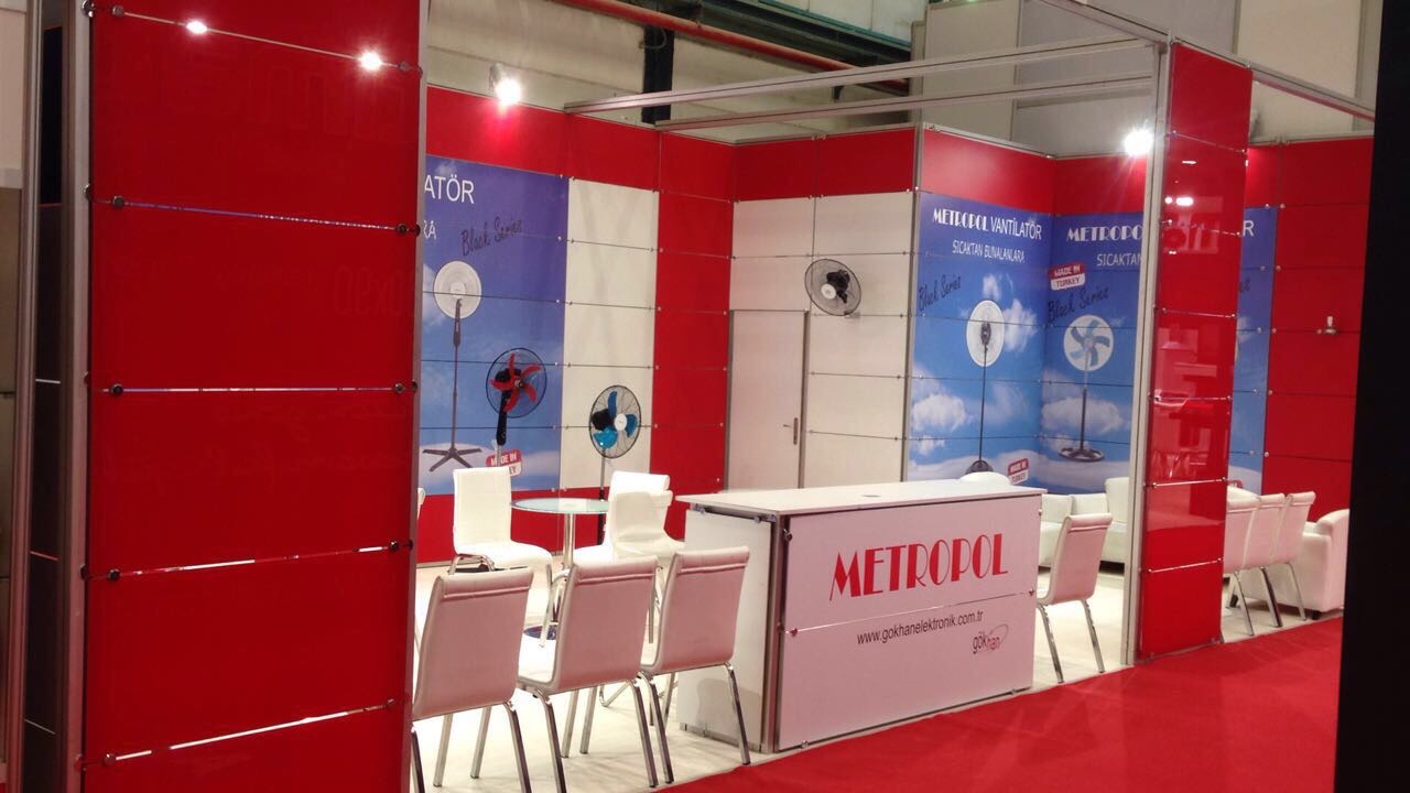 Maxima Stand Tek Cephe Açık Stand