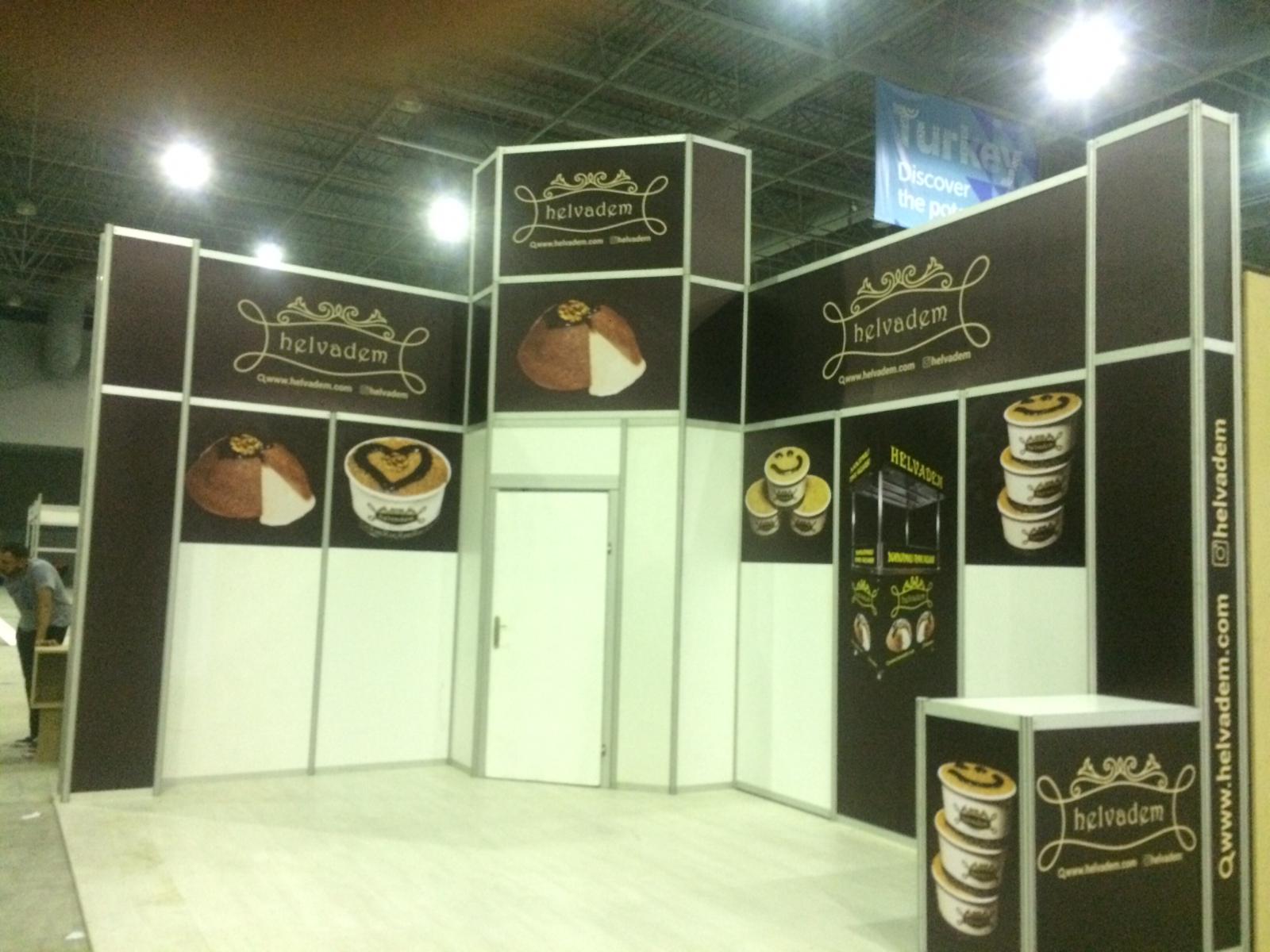 Octonorm Stand Köşe Stand