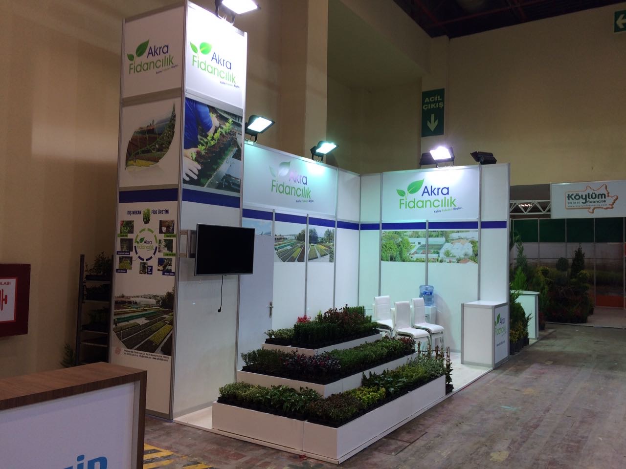 Octonorm Stand Köşe Stand