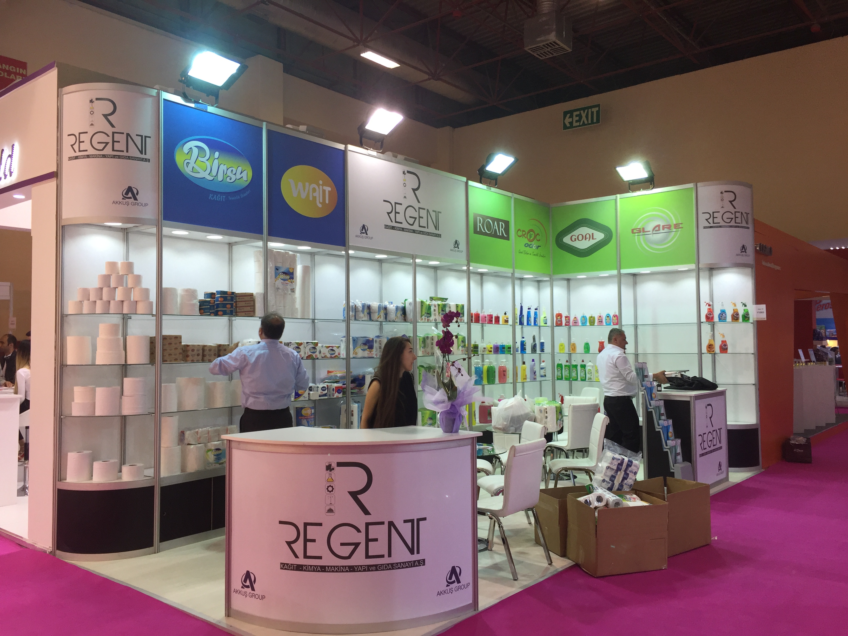 Octonorm Stand Köşe Stand