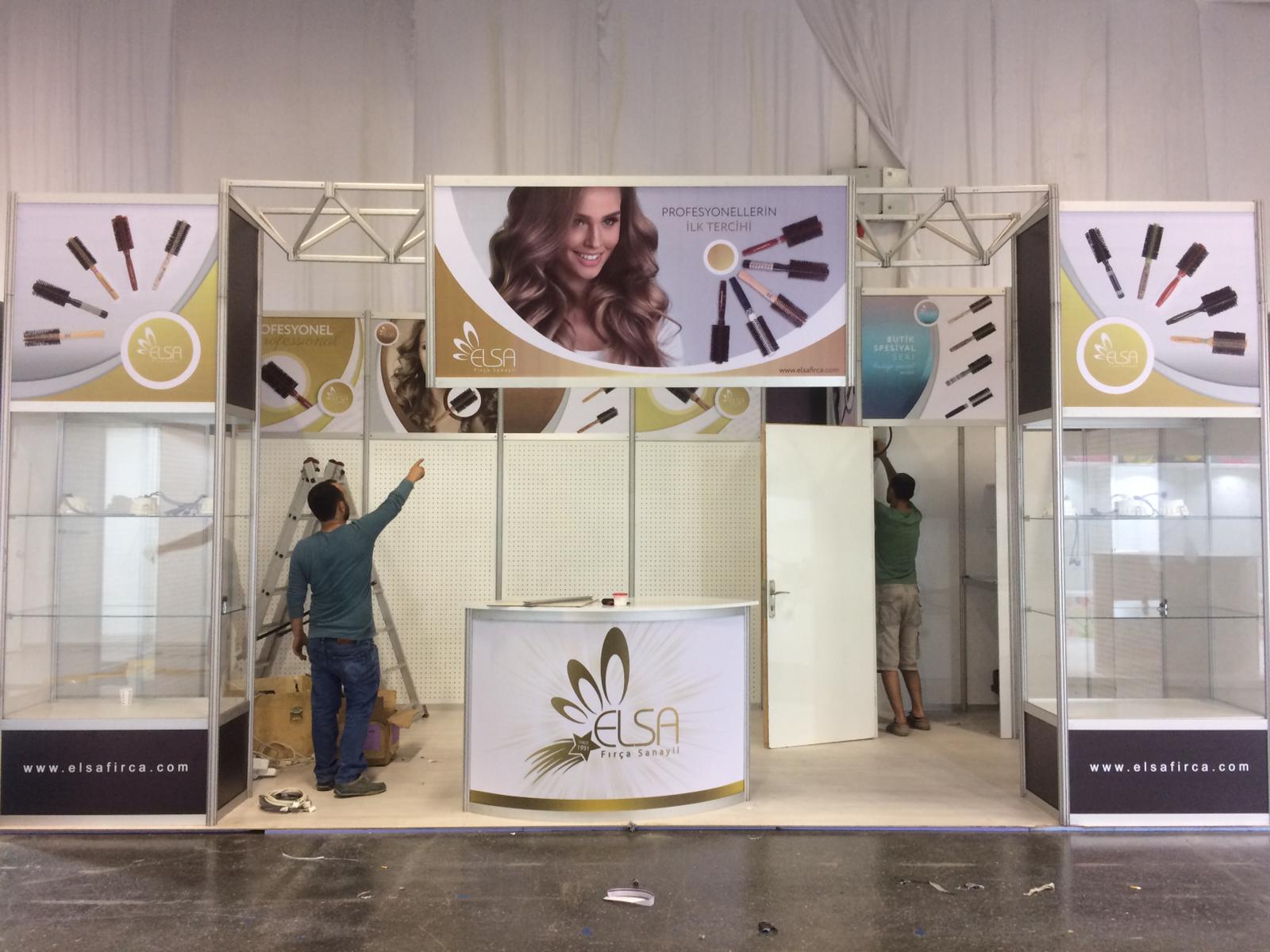 Octonorm Stand Tek Cephe Açık Stand