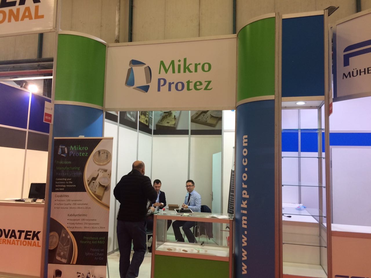 Octonorm Stand Tek Cephe Açık Stand