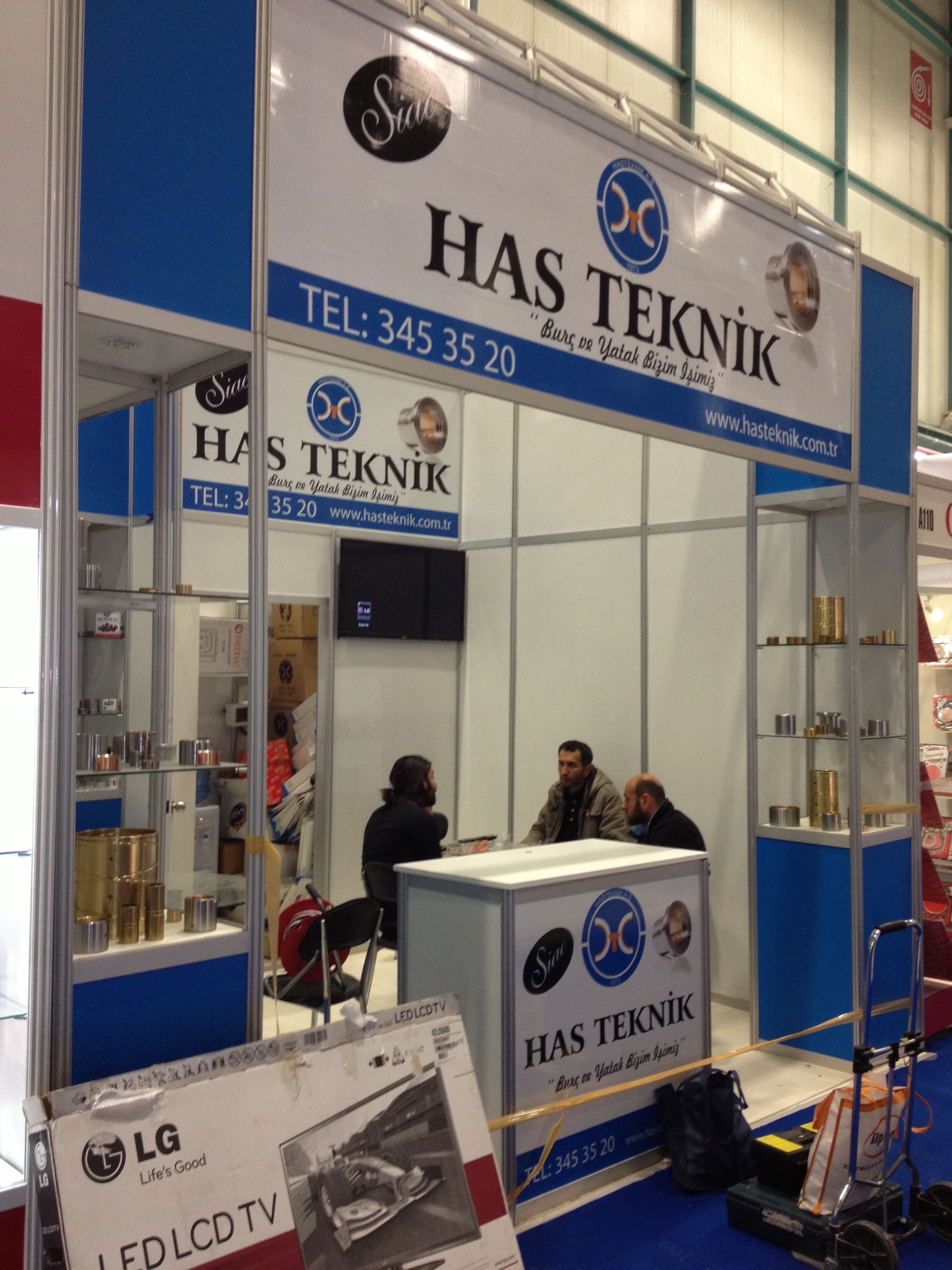 Octonorm Stand Tek Cephe Açık Stand