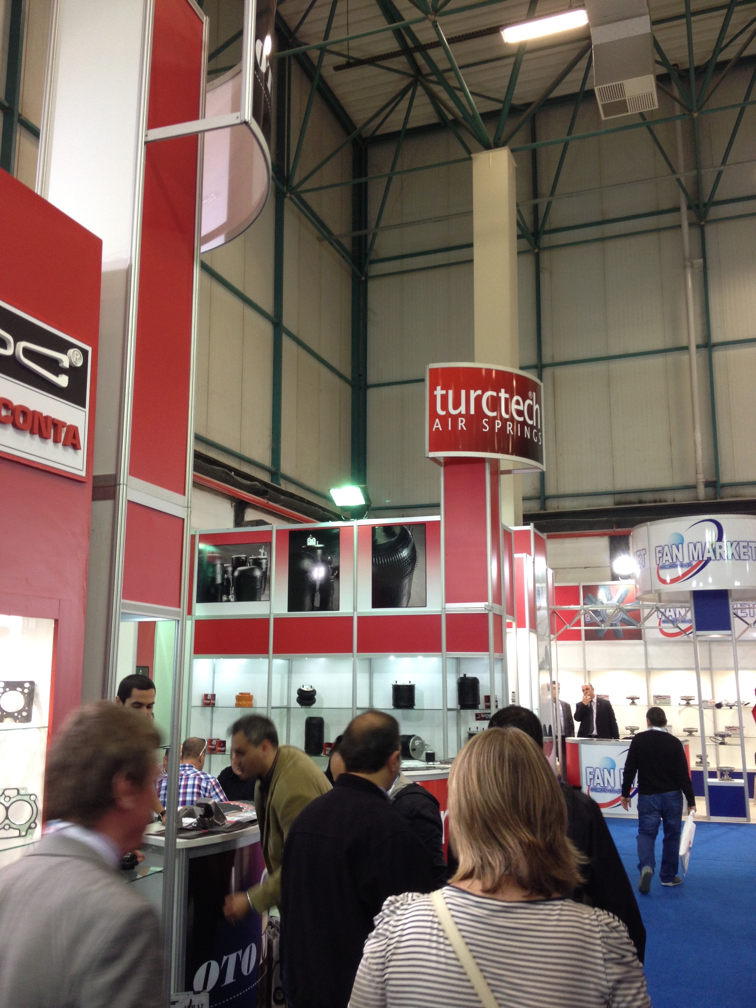 Octonorm Stand Tek Cephe Açık Stand