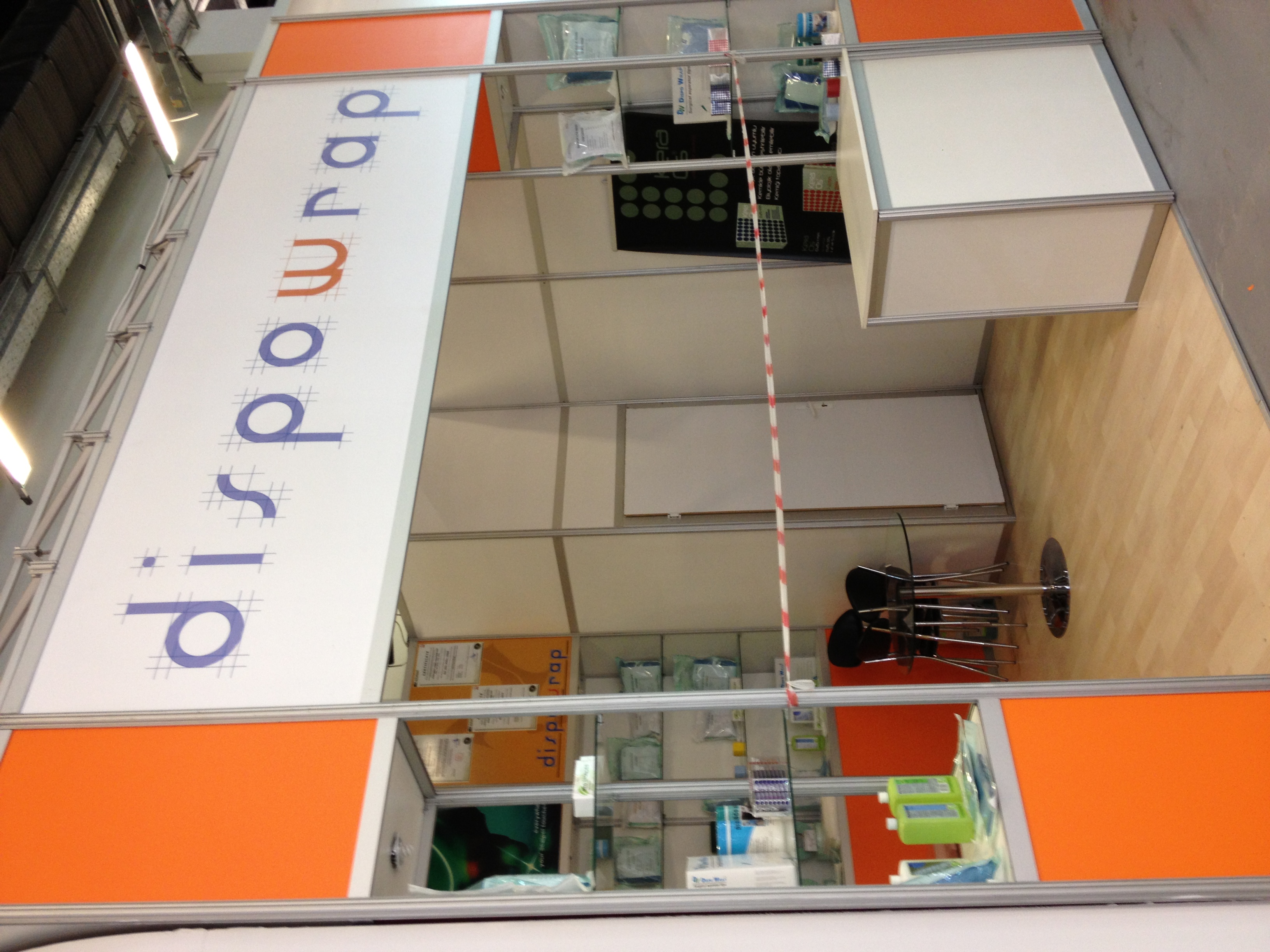 Octonorm Stand Tek Cephe Açık Stand