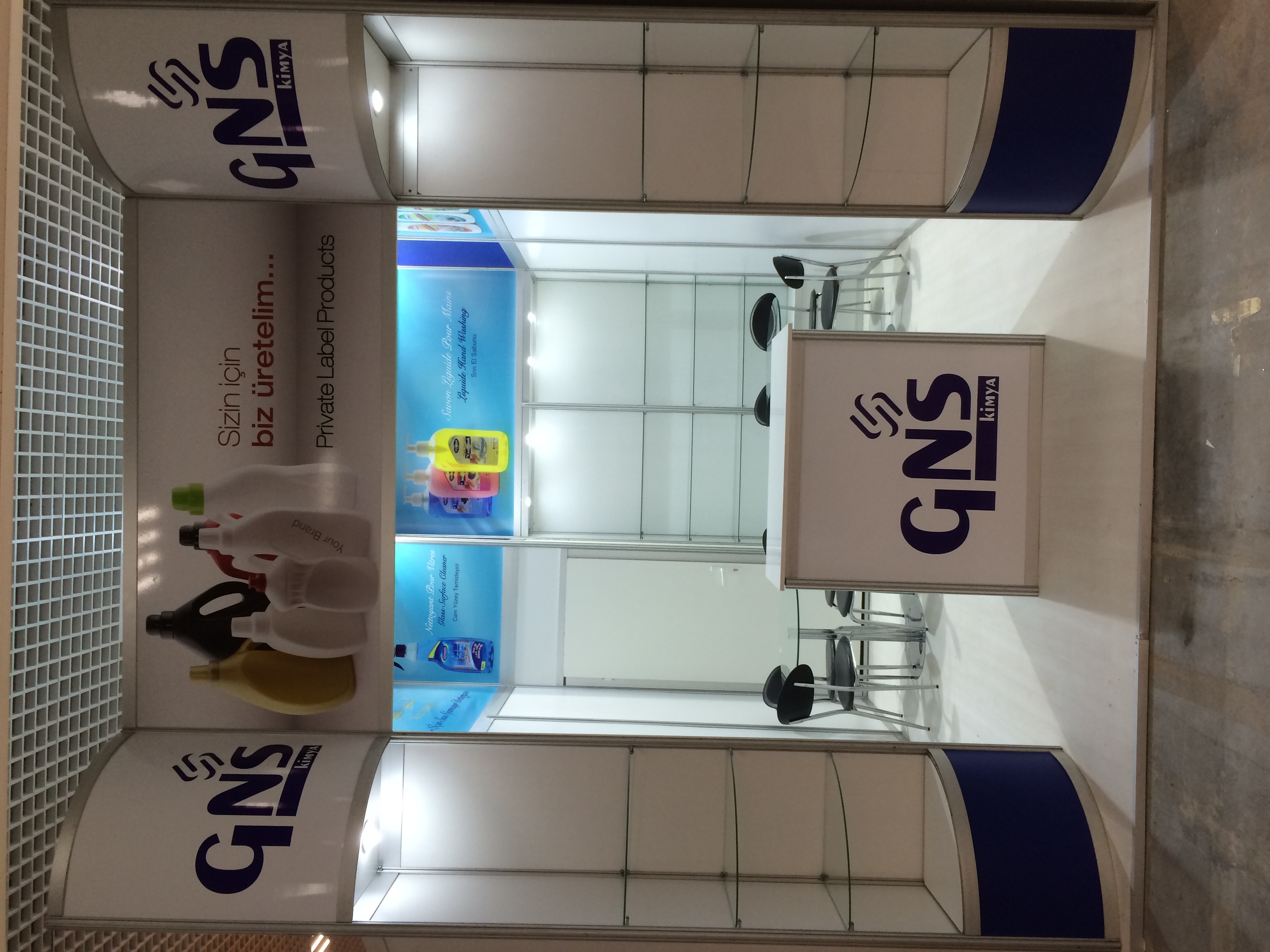 Octonorm Stand Tek Cephe Açık Stand